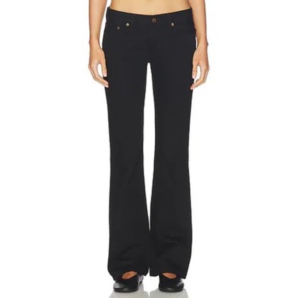PAIGE Denim - Paige Skyline Boot Black Bootcut Jeans Womens Size 28 Stretch Denim Pants
